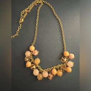 Gold tone necklace
